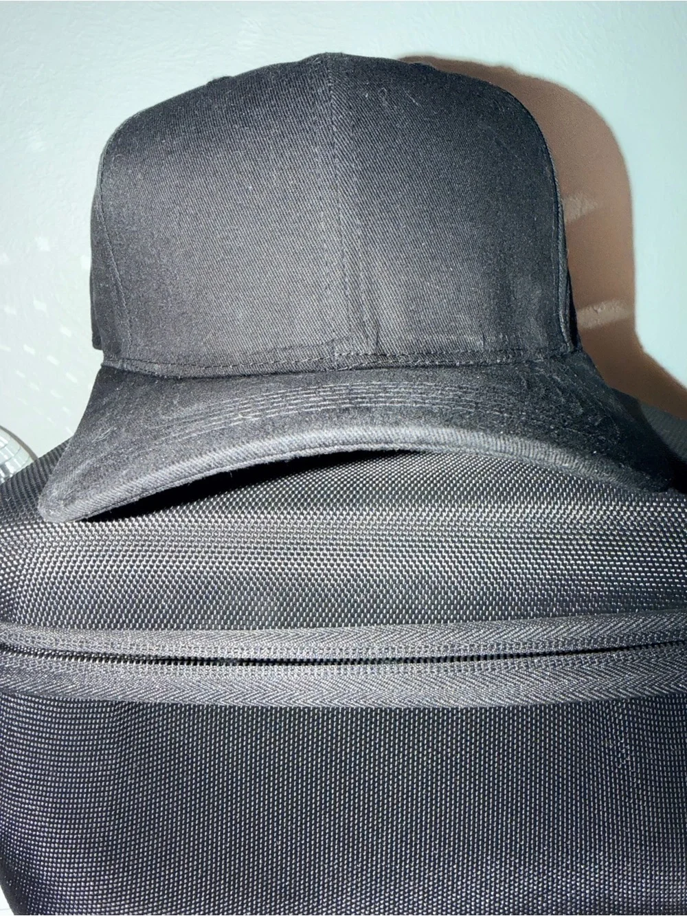 Red LED Light-Up Cap with Integrated LEDs